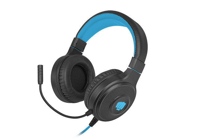 Auriculares gaming fury warhawk rgb negro - azul