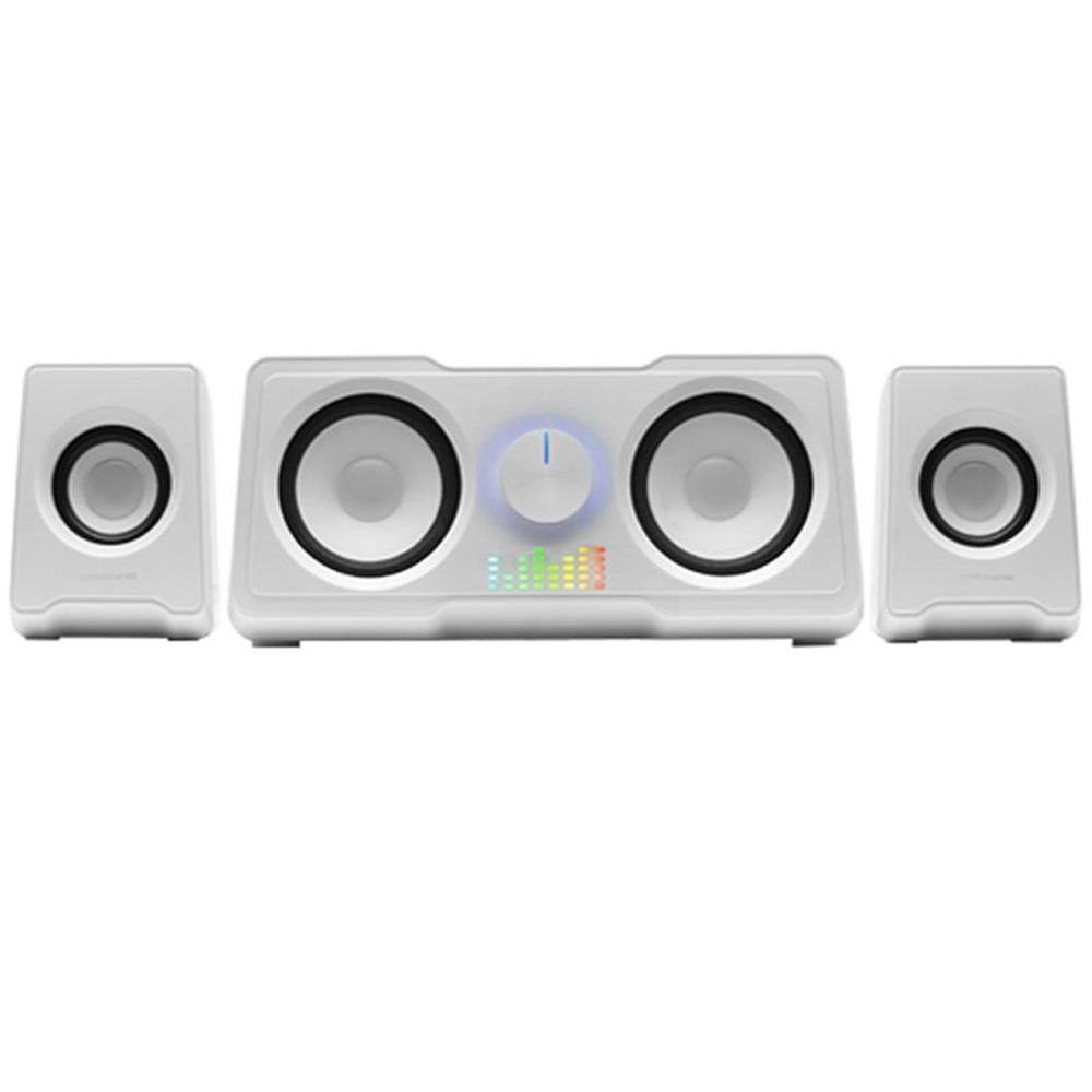 Altavoces mars gaming ms22w 2.2 35w usb + jack 3.5mm blanco