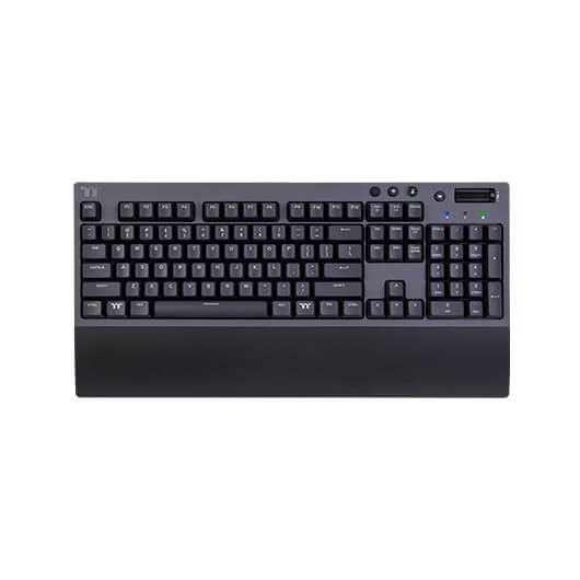 Teclado mecanico inalambrico thermaltake w1 gaming bluetooth - reposamuñecas - cherry red