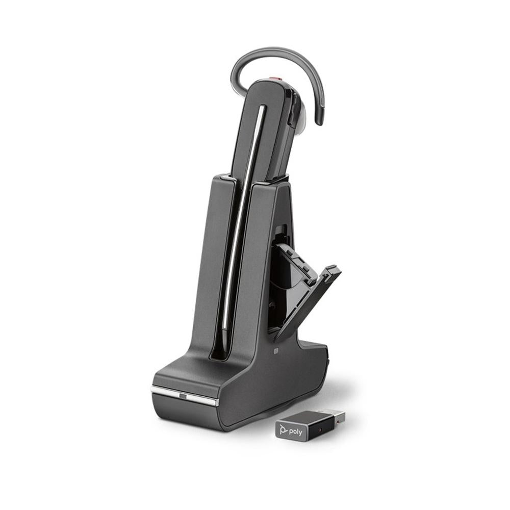 Auricular poly 8245 d2 inalambrico + usb tipo a a usb tipo c+ d400 standar
