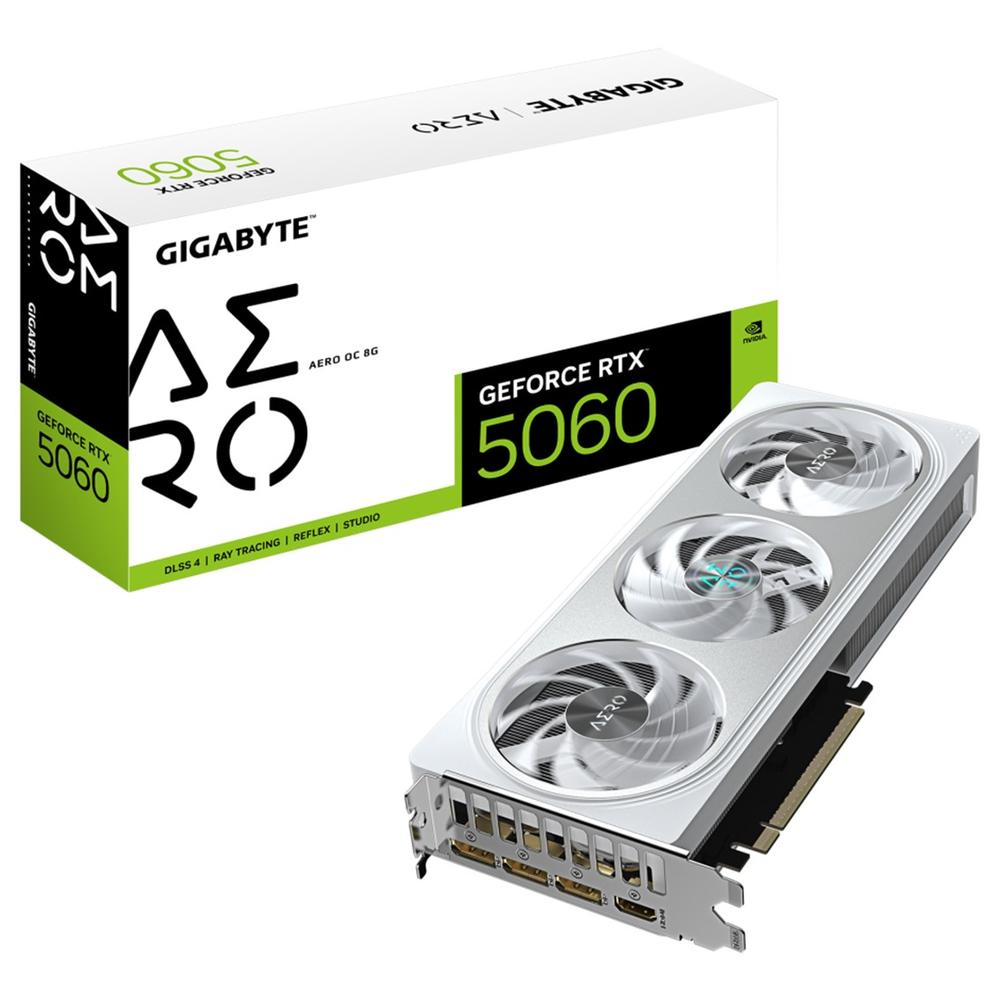 Tarjeta grafica gigabyte gaming rtx 5060 aero oc 8gb gddr7