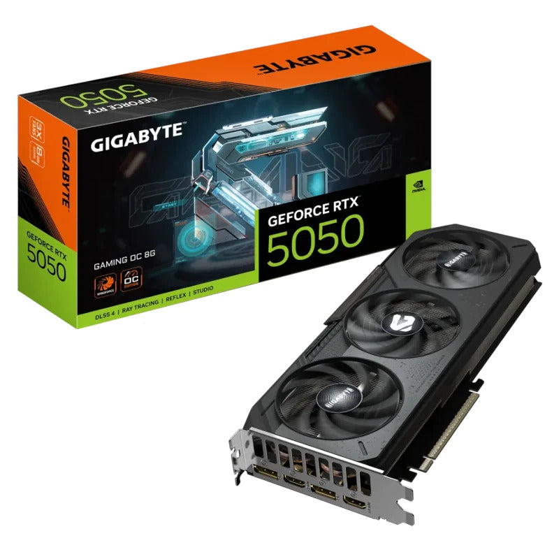 Tarjeta grafica gigabyte rtx 5050 8g gaming oc ddr6