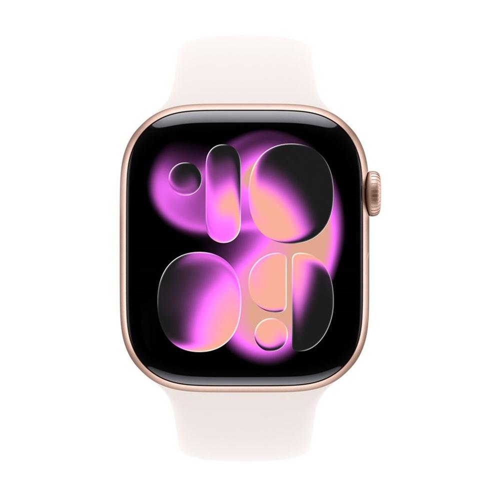 Smartwatch apple watch s11 gps 46mm gold rose aluminium case m - l