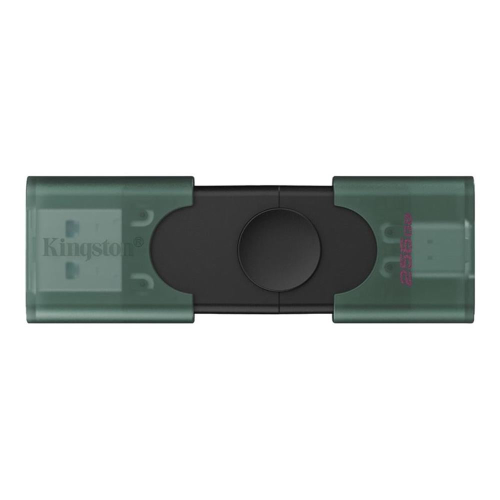 Memoria usb 3.2 usb tipo c kingston 256gb datatraveler duo
