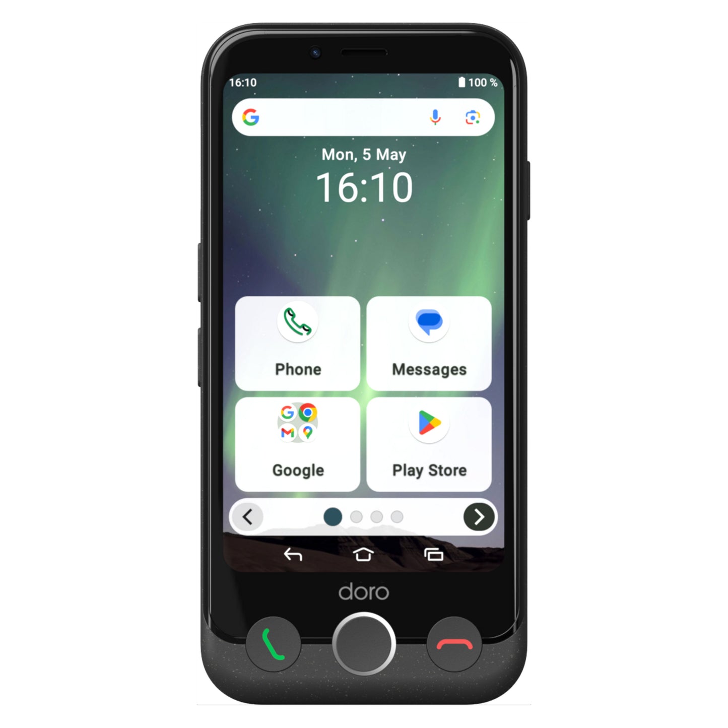 Movil doro aurora a10 4 - 64gb graphite