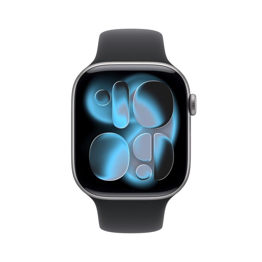 Smartwatch apple watch s11 gps + cellular 46mm space grey aluminium case black sport band s - m
