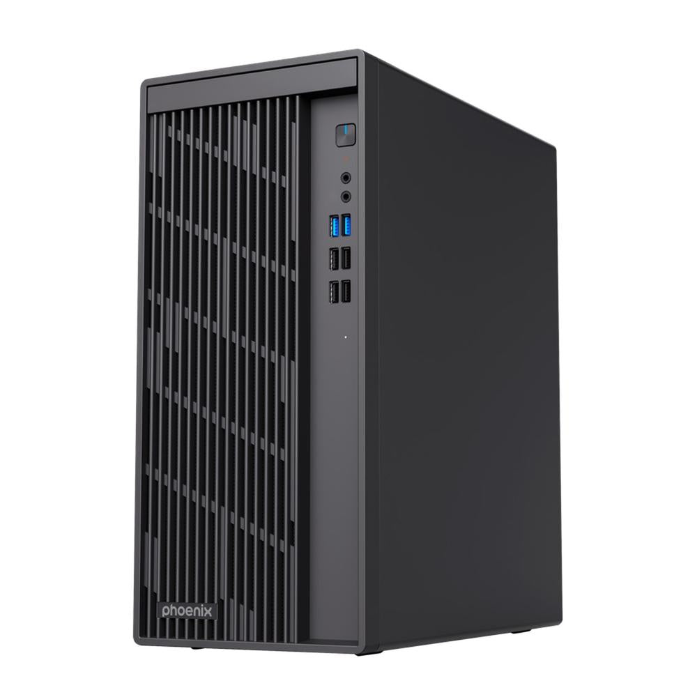 Ordenador phoenix core intel i3 14100 8gb ddr5 512 m.2 nvme 4.0 windows 11 pro wifi 6 y bt 5.2