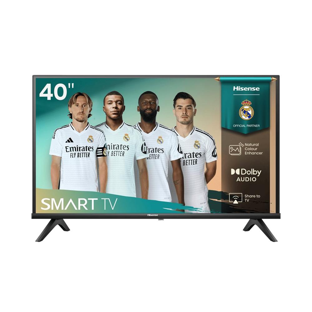 Tv hisense 40 pulgadas led fhd - 40a4q - smart tv