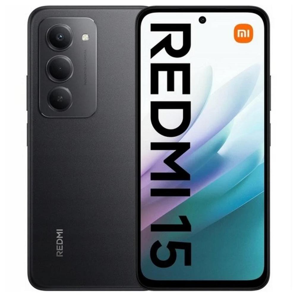 Telefono movil smartphone xiaomi redmi 15 6gb - 128gb - 6.9 pulgadas - negro