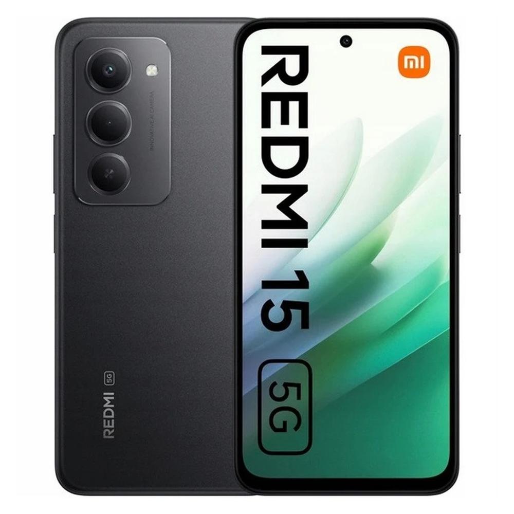 Telefono movil smartphone xiaomi redmi 15 5g - 8gb - 256gb - 6.9 pulgadas - negro