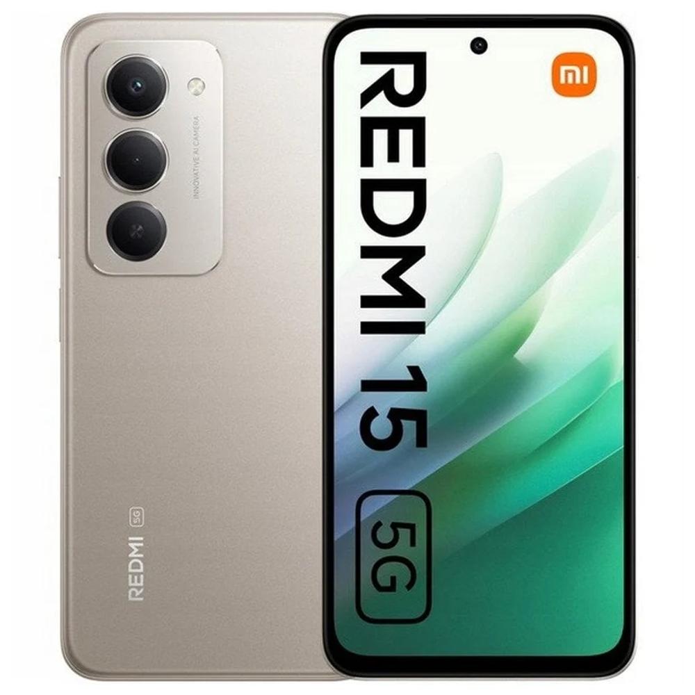 Telefono movil smartphone xiaomi redmi 15 5g - 8gb - 256gb - 6.9 pulgadas - gris