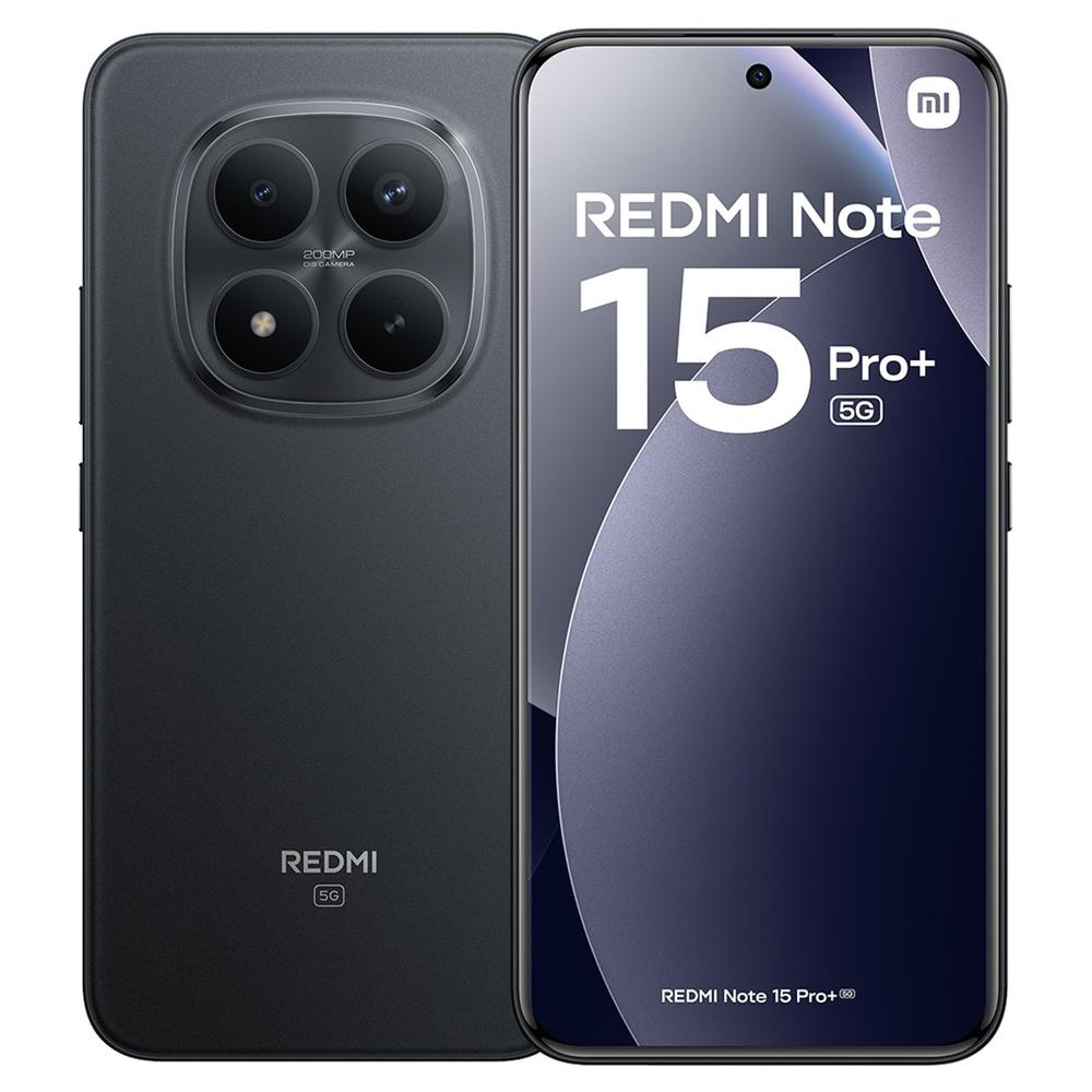 Movil xiaomi redmi note 15 pro+ 5g 8gb 256gb 6.83 pulgadas negro
