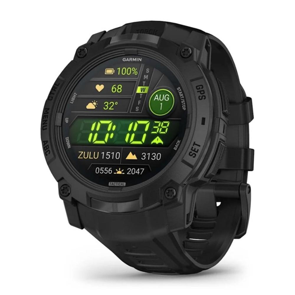 Smartwatch garmin instinct 3 tactical editión gps amoled 4gb funciónes avanzadas