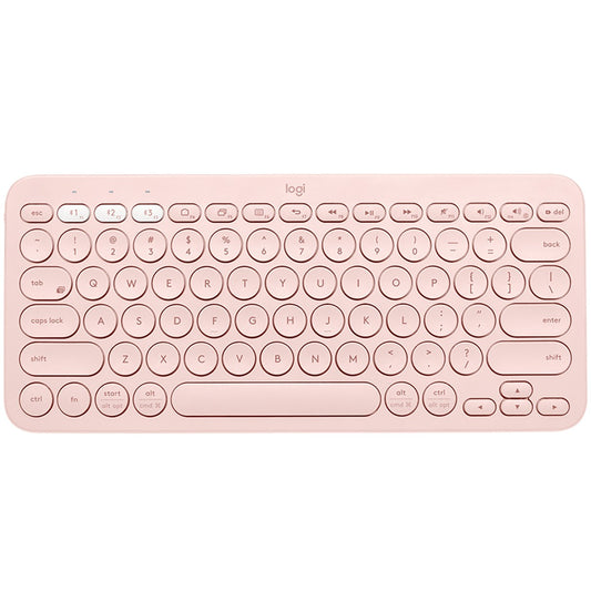 Teclado logitech k380 multi - device bluetooth rosa