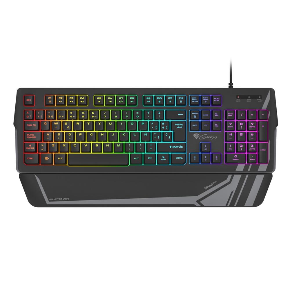 Teclado gaming genesis rhod 350 rgb usb