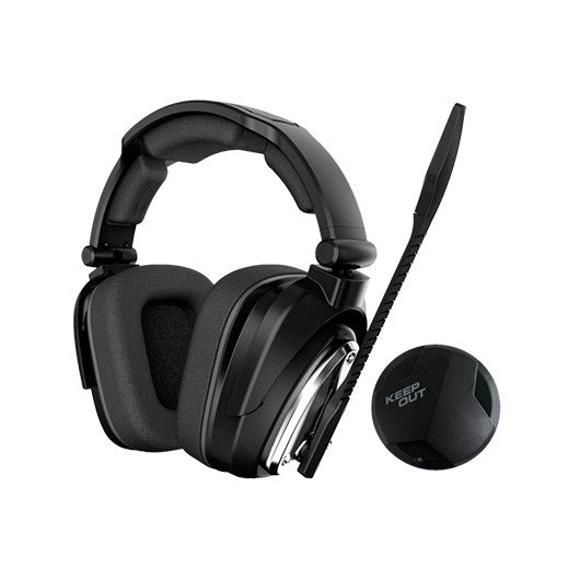 Auriculares con microfono keep out hxair 7.1 effect - wireless - pc - ps3 - ps4 - xbox