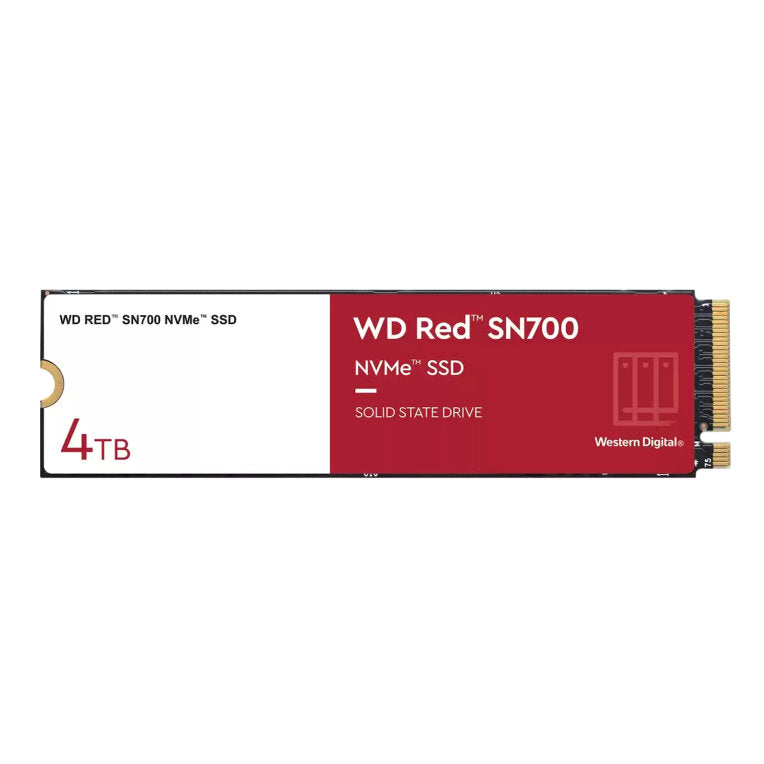 Wd red sn700 4 tb m.2 pci express 3.0 nvme