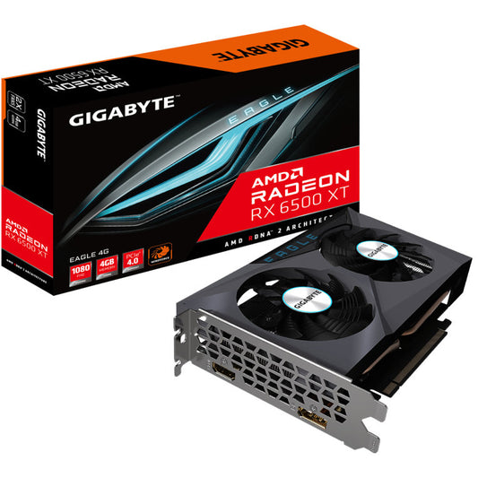 Tarjeta grafica gigabyte radeon rx 6500 xt eagle 4gb
