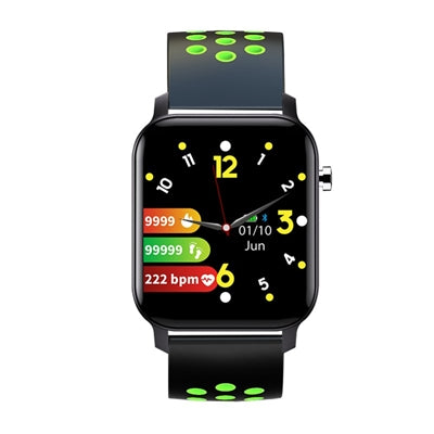 Reloj smartwatch leotec multisport bit 2 plus ip68 negro y verde 1.4 pulgadas