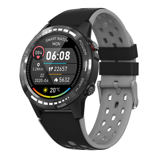 Reloj smartwatch leotec multisport gps advantage plus negro 1.3 pulgadas