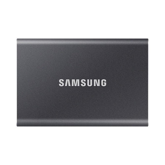 Disco duro externo ssd samsung 2tb pssd t7 nvme externo gris usb tipo c