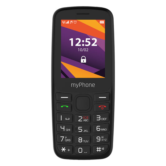 Telefono movil myphone 6410 2.4 pulgadas -  4g -  negro