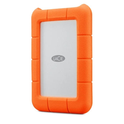 Rugged usb - c disco duro externo 5 tb gris - amarillo