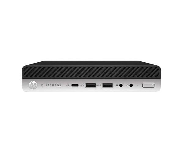 Ordenador reacondicionado mini hp elitedesk 800 g3 - i5 - 6th - 8gb - 256gb m2 - win 10 pro - sin cable trebol