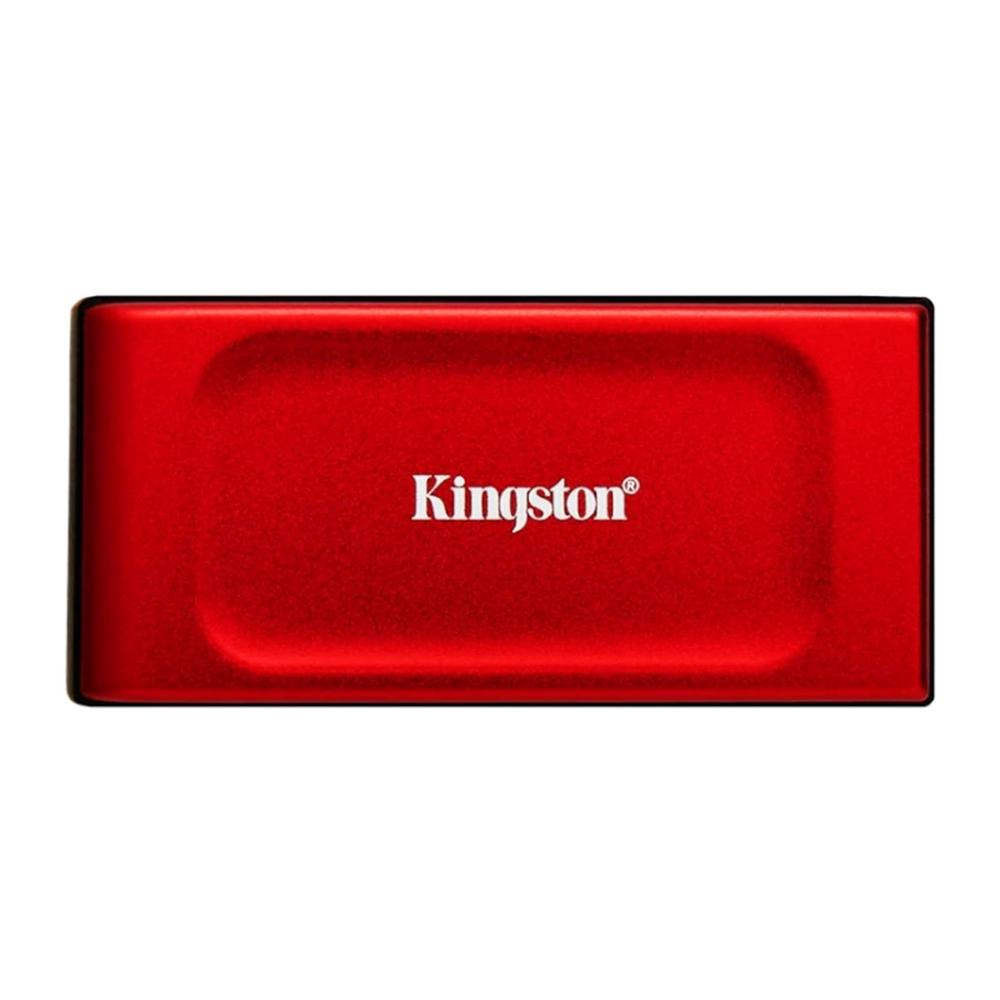 Ssd externo kingstón xs1000 rojo