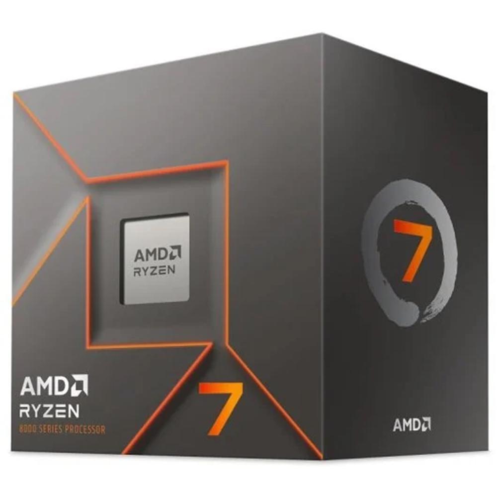 Procesador amd ryzen 7 8700f 4.1 - 5ghz box