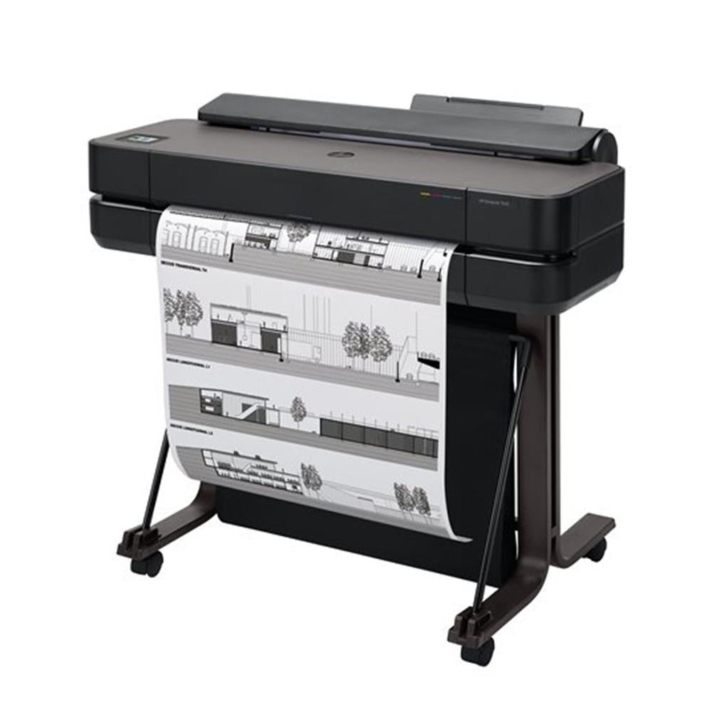 Plotter hp designjet t650 a1 24 pulgadas red -  wifi -  cortadora horizontal automatica