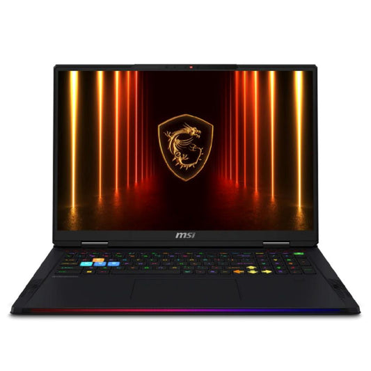 Portatil msi raider 18 hx ai a2xwig - 252es u9 - 285hx -  32gb -  ssd 1tb -  rtx 5080 16gb -  18 pulgadas uhd+ -  w11h