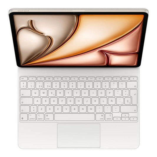 Teclado apple magic keyboard para ipad air 13 pulgadas m3 blanco