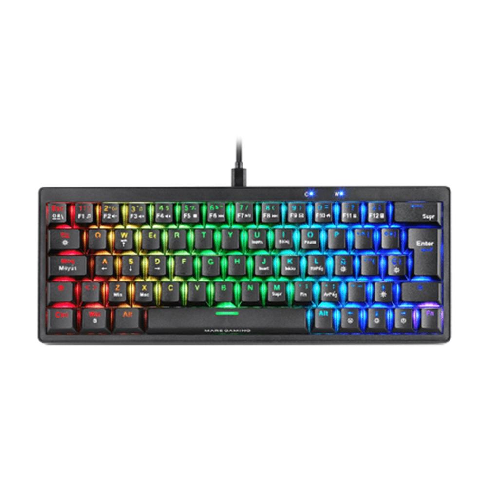 Teclado mars gaming mkminipro rgb negro