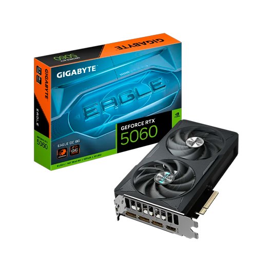 Tarjeta grafica gigabyte rtx 5060 8gb eagle oc gddr7