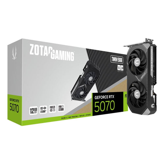 Tarjeta grafica zotac gaming 5070 twin edge oc 12gb gddr7