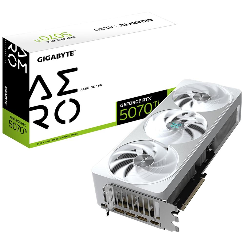Tarjeta grafica gigabyte rtx 5070ti aero oc 16gb gddr7