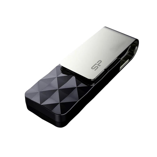 Memoria usb 3.1 silicon power blaze b30 128gb black