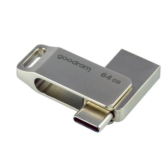Memoria usb 3.2 - usb tipo c goodram 64b oda3 plata