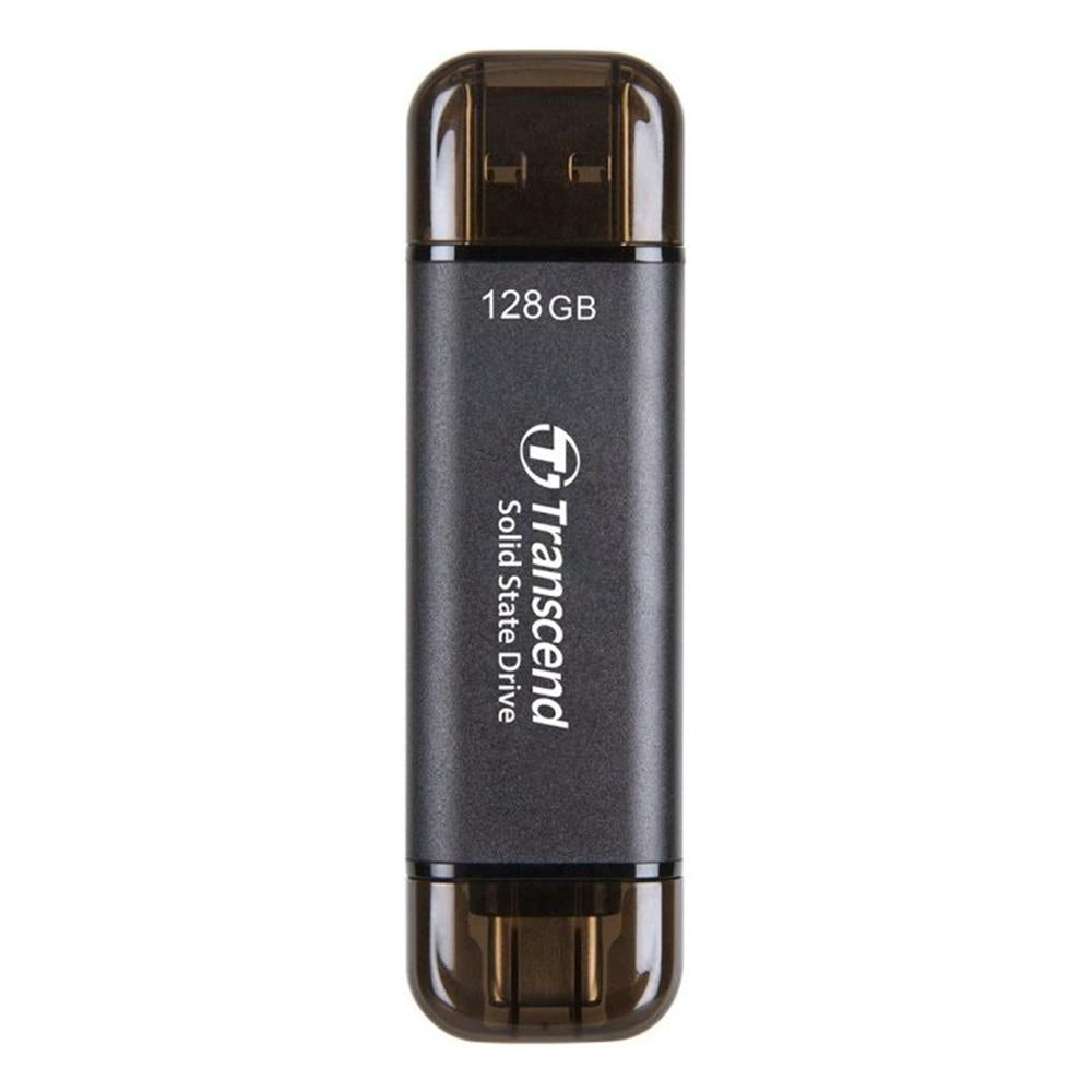 Memoria usb tipo c - usb tipo a ssd transcend 128gb