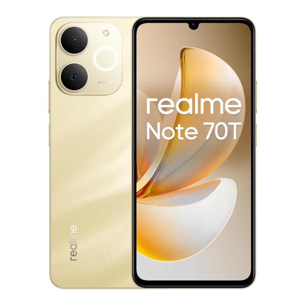 Movil realme note 70t 4 - 256gb gold