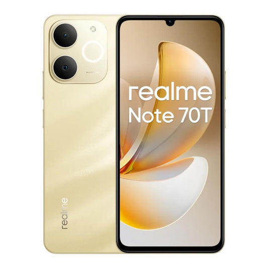 Movil realme note 70t 4 - 256gb gold