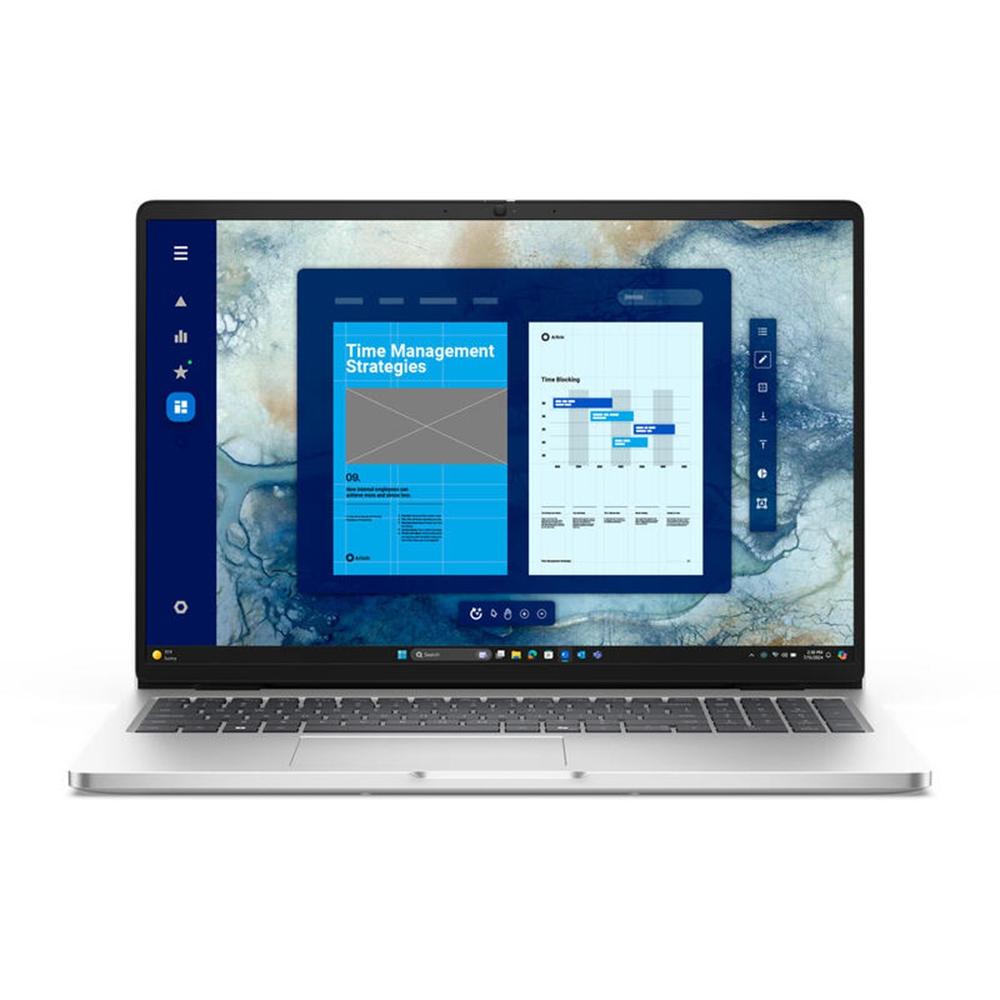 Portatil dell pro 16 pc16250 u5 - 235u -  16gb -  ssd 512gb -  16 pulgadas fhd+ -  w11p