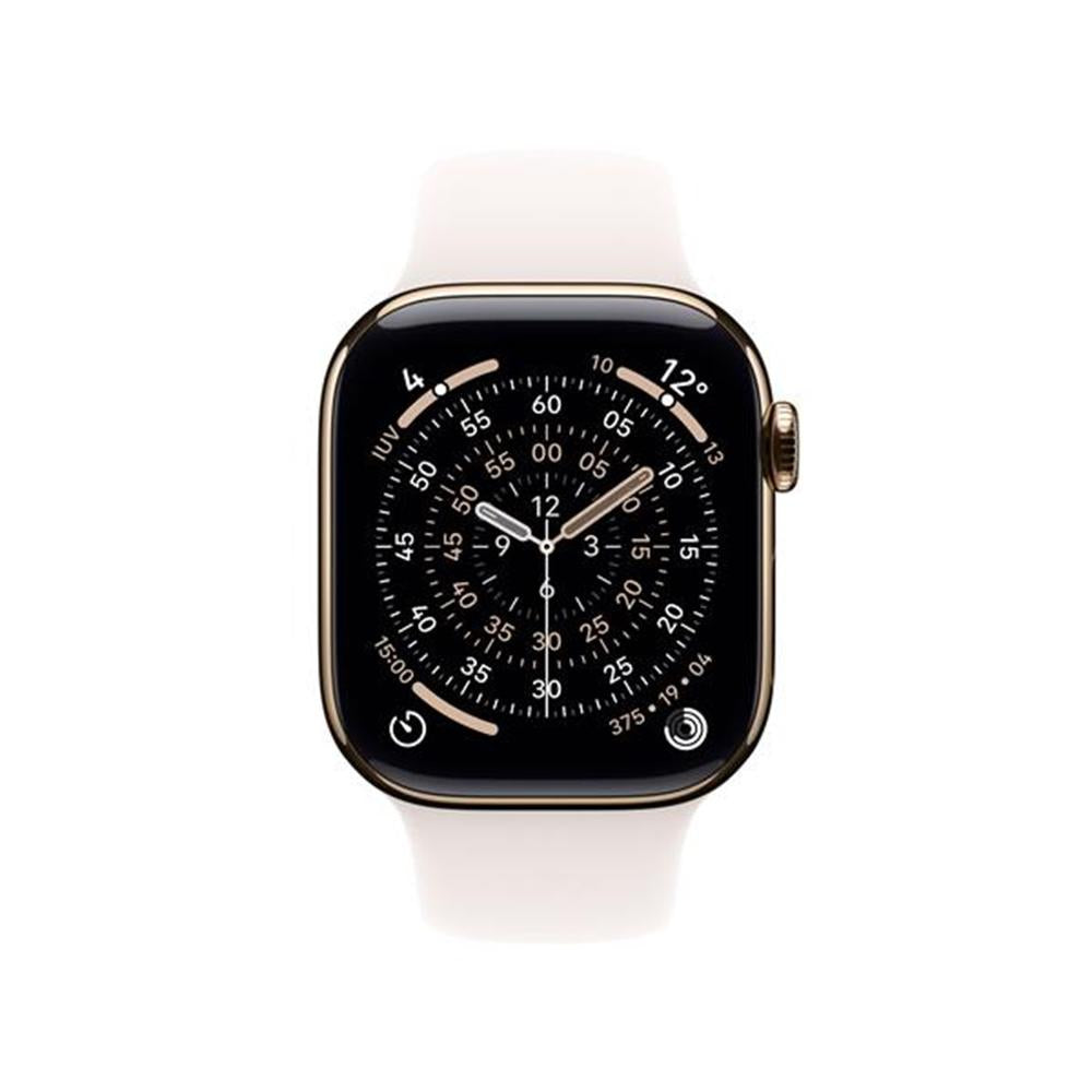Smartwatch apple watch series 11 gps + cellular 46mm gold titanium case sport loop m - l