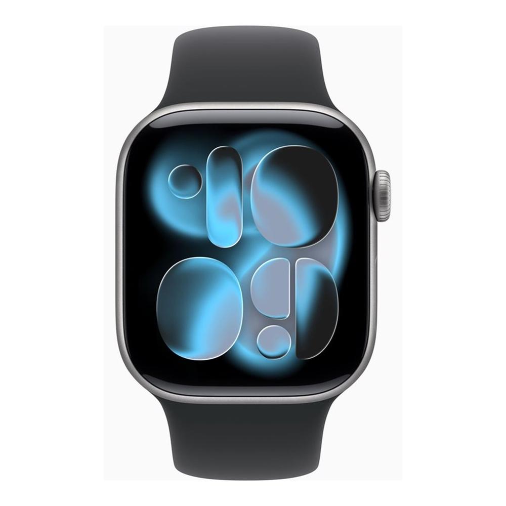 Smartwatch apple watch series 11 gps + cellular 42mm space gray alluminium case black sport loop m - l