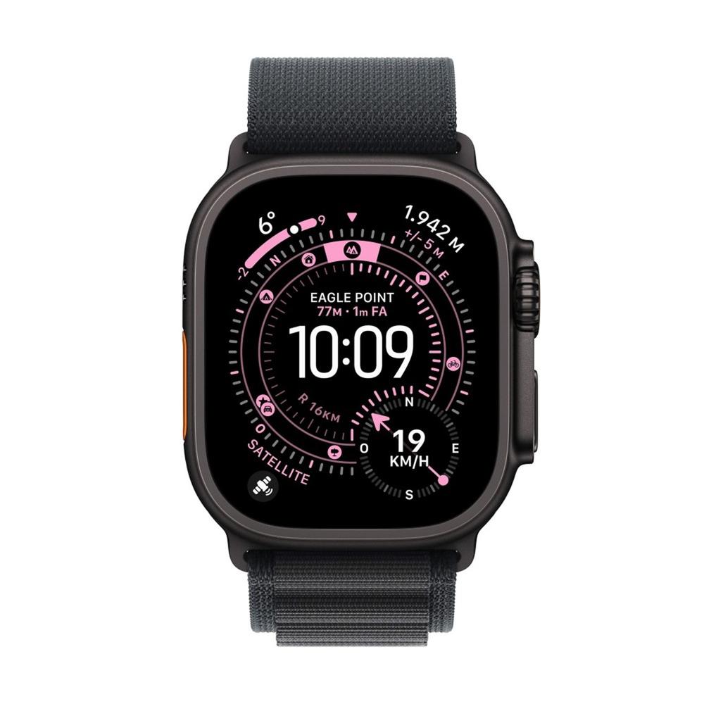 Smartwatch apple watch ultra 3 gps + cellular 49mm black titanium case black alpine loop -  s