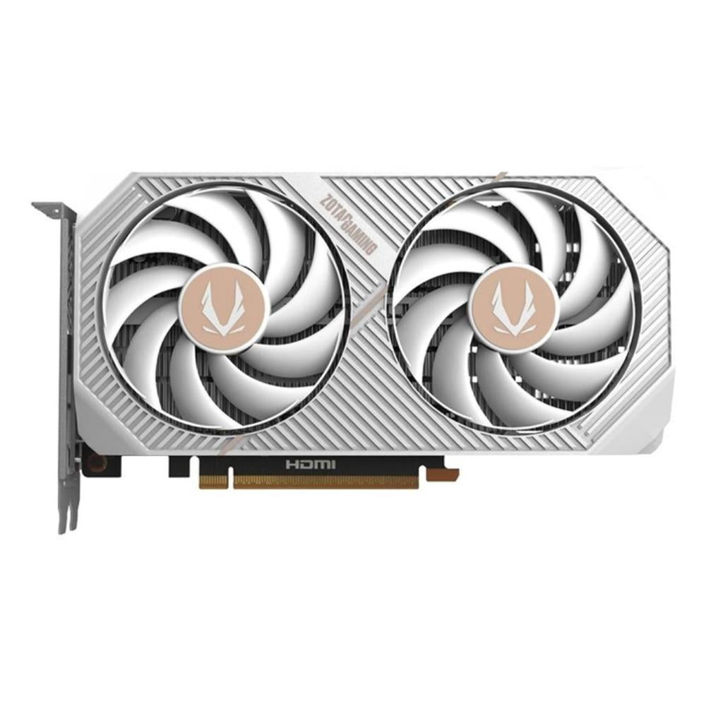 Tarjeta grafica zotac rtx 5060 twin edge oc white 8gb gddr7 -  3x dp -  1x hdmi pci express 5.0