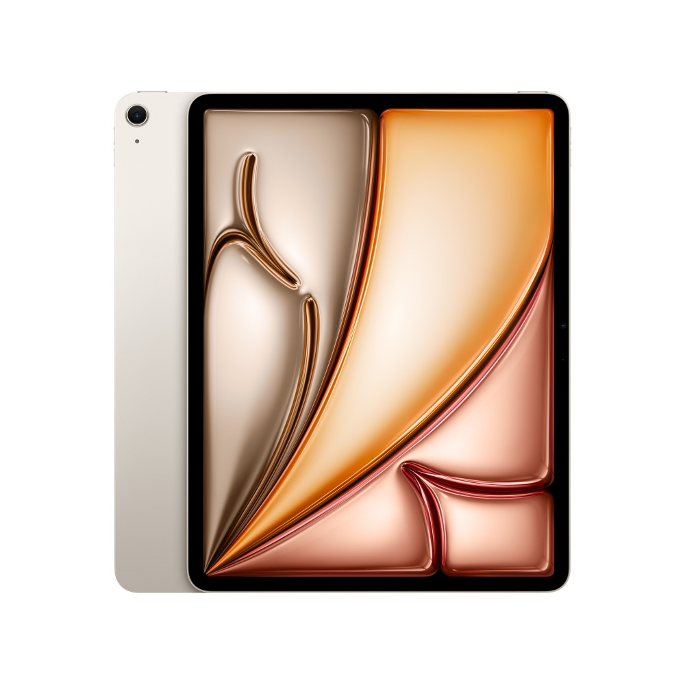 Apple ipad air 13 pulgadas 12gb 128gb wifi starlight -  ips -  chip m4 -  12mpx