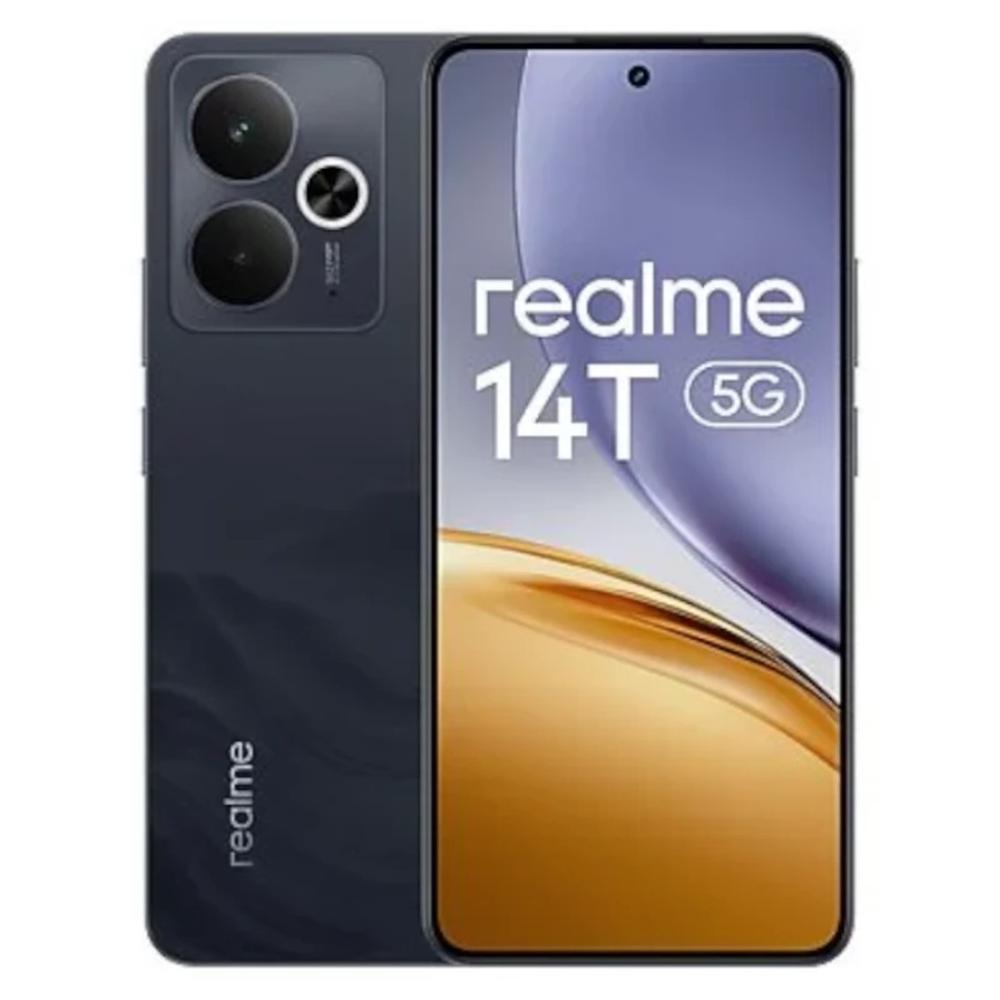 Telefono movil smartphone realme 14t 5g 6.67 pulgadas -  8gb -  256gb -  negro