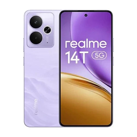 Telefono movil smartphone realme 14t 5g 6.67 pulgadas -  8gb -  256gb -  purpura